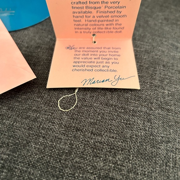 Marian Yu Design Brownie Girl Scout porcelain doll, OBO - Picture 11 of 11